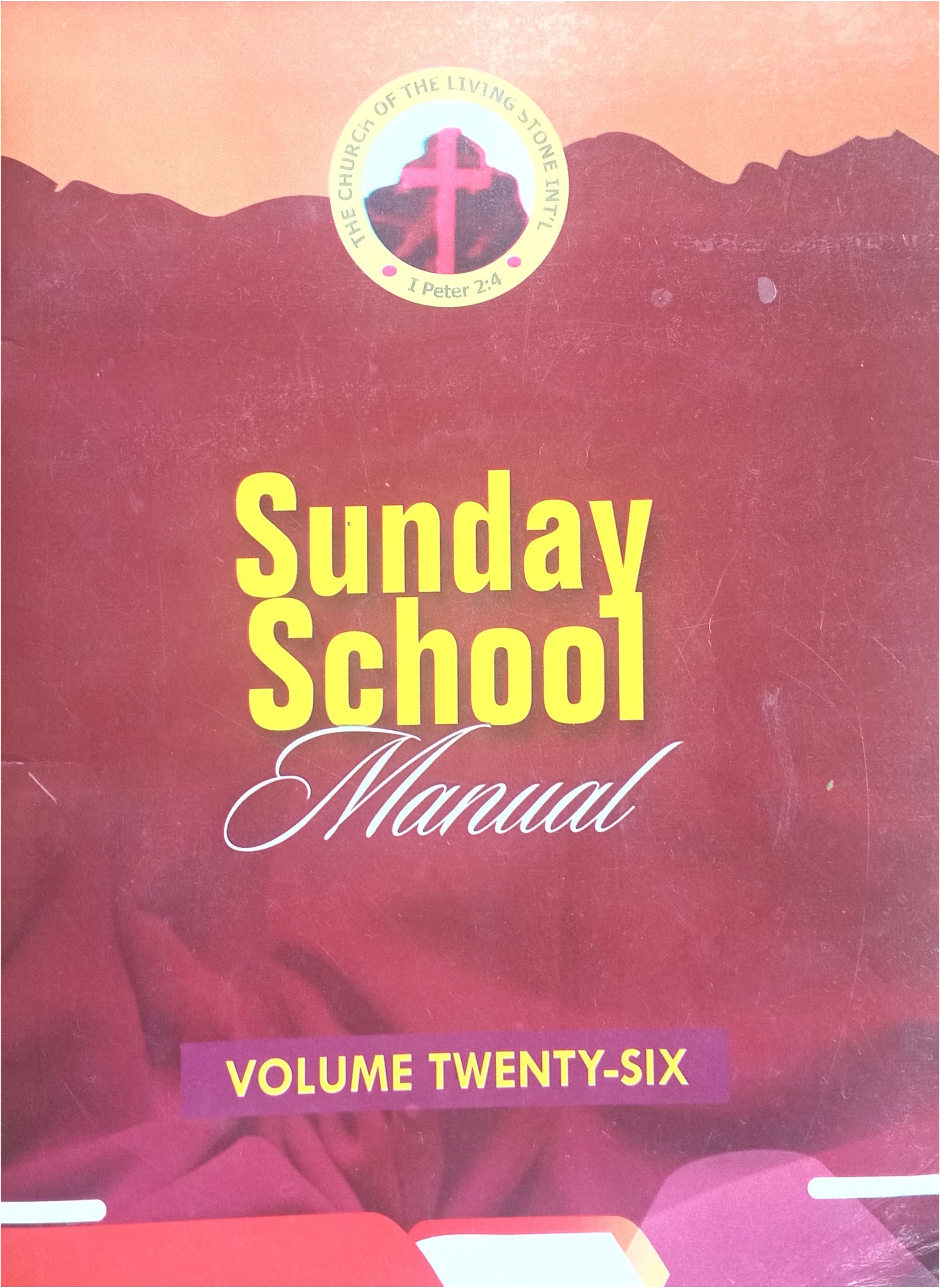 Sunday School Manual Cover